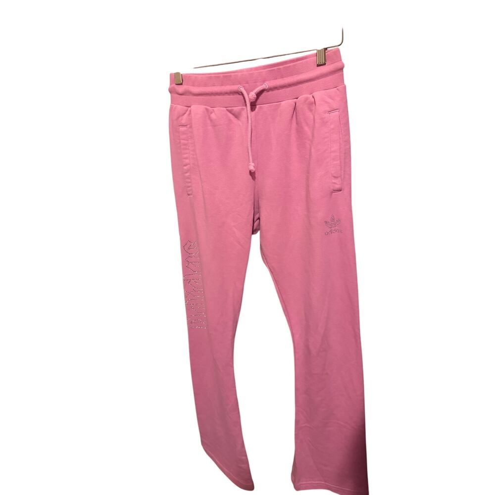Adidas flared leg jogging pants